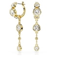 thumbnail image 1 of Pendientes Swarovski Imber Drop con forma de miniaro con cristales en tono dorado, 1 of 4