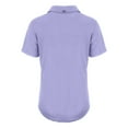 thumbnail image 3 of Women's Cutter & Buck Lavender Cincinnati Bengals Coastline Epic Comfort Eco Recycled Polo, 3 of 3