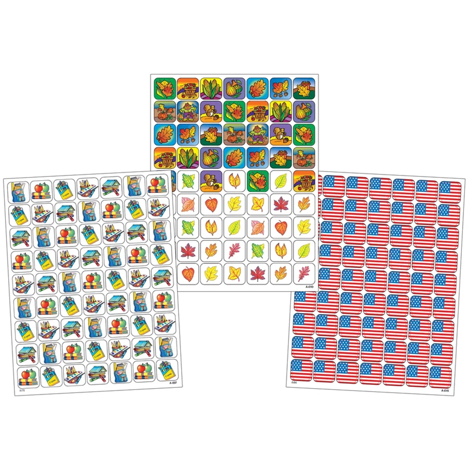 Teacher Created Resources For All Seasons Sticker Book, 1008 Stickers Per Book, Pack of 2