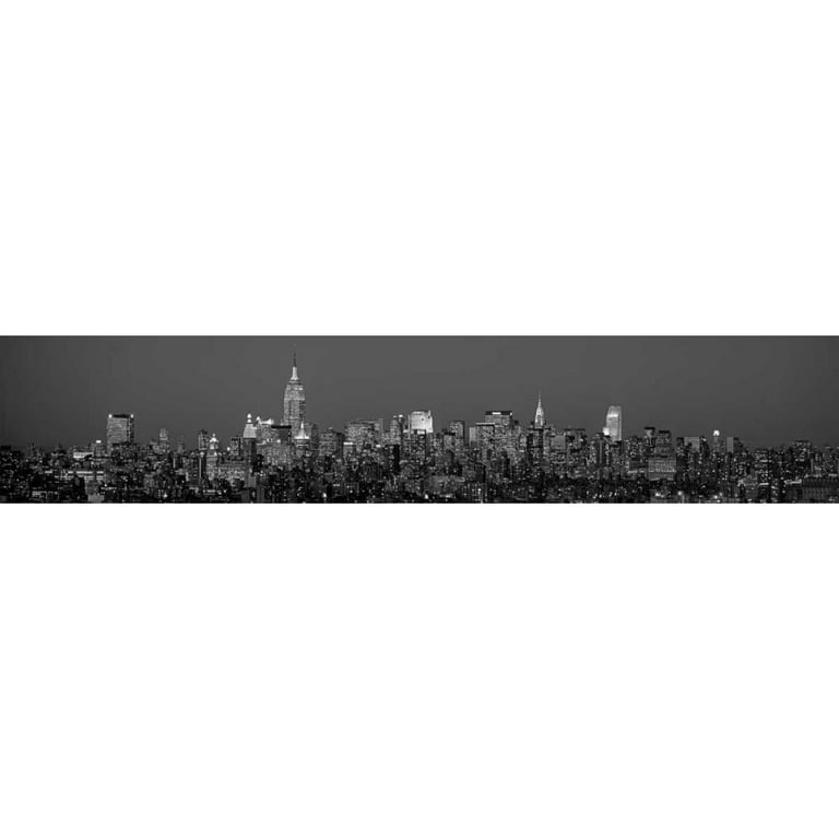 Berenholtz, Richard 18x7 Black Modern Framed Museum Art Print