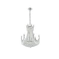 thumbnail image 5 of 8949 Corona Collection Chandelier D:20in H:28in Lt:9 Chrome Finish (Royal Cut Crystals), 5 of 9