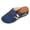 Blue, variant on Mules for Women Comfortable Closed Toe Sandals Summer Slip on Platform Wedge Casual Backless Slides Footwear Black Size 9
