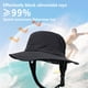 thumbnail image 5 of Xihbxyly Gorra de Surf con Correa para La Barbilla, Diseño Ajustable y Transpirable, Protección Solar Upf50+, Ideal para Surfear y Deportes Al Aire Libre, Unisex, Plegable, Talla Única., 5 of 6