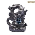 thumbnail image 5 of 5star-AsianArtist Backflow Incense Burner, Ceramic, Dragon Waterfall, Cone Incense, with 1pc Burner, 40pcs Cones & 50 Sticks, Brown, 5 of 7