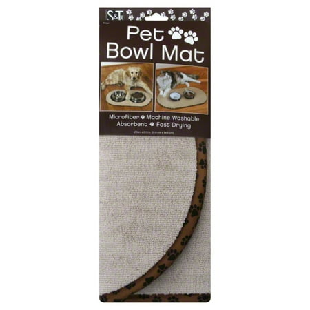 S&T Inc. Pet Bowl Mat