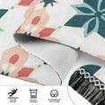 thumbnail image 6 of Yayeee Runner Rug for Bedroom 2'x6' Machine Washable Hallway Non Slip Mat, Flowers Geometric Pattern, 6 of 8