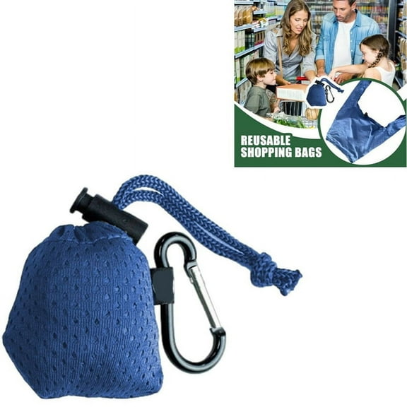 Foldable Grocery Bags Reusable Waterproof Grocery Shopping Bags Large Capacity Storage with Hooks Machine Washable