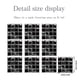thumbnail image 3 of 10 pegatinas de azulejos de cristal para pared autoadhesivas., 3 of 7