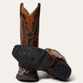 thumbnail image 5 of Men's Stetson Biker Outlaw Wings with Lug Sole Boots Handcrafted Brown, 5 of 7