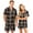 Black, variant on Dwelliawo Plaid Pajama Sets for Men with Pockets Lightweight 2 Piece Pajamas Mens Casual Short Sleeve Button-Down Shirts and Shorts Loungewear Outfits Green M