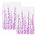 thumbnail image 2 of Purple Kitchen Towels Set of 2, Polka Dots Watercolor Abstract Art Absorbent Dish Towels for Kitchen, Microfiber Hand Towel, Quick Drying Tea Towel for Cleaning Decorative Dishcloths, 2 of 7