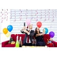 thumbnail image 3 of 30 pcs Hot Pink Hanging Swirls Decorations Swirl Party Decorations Plastic Party Streamer for Ceiling, 26", 3 of 10