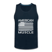 American Muscle Flag - Men’s Premium Tank