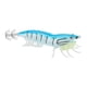 thumbnail image 3 of Cebo de madera falsa para camarones, pesca Wobbler, plantilla de calamar, señuelos de gancho de sepia luminosos artificiales, color azul, 3 of 5