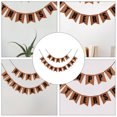 thumbnail image 4 of Shisuyan father's day party banner Letters Bunting Banner Light Brown 1 Set, 4 of 8