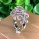 thumbnail image 2 of Huitan-anillos de boda de diseño estético para mujer, joyería de moda con piedra de circonita cúbica brillante, propuesta elegante, 2 of 3