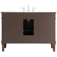 thumbnail image 7 of Elegant Lighting Vf13048-Vw Lexington 48" Free Standing Single Basin Vanity Set - Wood, 7 of 7