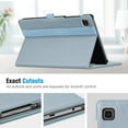 thumbnail image 4 of Fintie Case for Samsung Galaxy Tab A7 Lite 8.7 inch 2021 Model (SM-T220/T225/T227), Multi-Angle Viewing Smart Stand Back Cover with Pocket,Ice Blue, 4 of 9