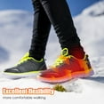 thumbnail image 3 of Heated Insoles for Women Men, Rechargeable Electric Insoles with 3 Level Heating Setting, Foot Warmer for Boots Hunting Ski Snowboard Motorcycle Hiking Size 34-40, 3 of 10
