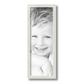 thumbnail image 2 of ArtToFrames 6" x 17" White Square Star Emboss Picture Frame, 6x17 inch White Wood Poster Frame (WOM-5125),  Pack, 2 of 7