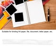 thumbnail image 3 of 35PCS 25.4mm Spiral Binding Coils, 4:1 Pitch, 48 , 215 Sheets Capacity For A4 Paper, 360 Degree Rotation Wide Application, 3 of 8