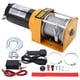 thumbnail image 1 of Kit de cabrestante eléctrico de 12 V con cable de 5 mm x 10 m, 1367 kg, guía de rodillos de 4 vías, control por cable para ATV, UTV, todoterreno, 1 of 14