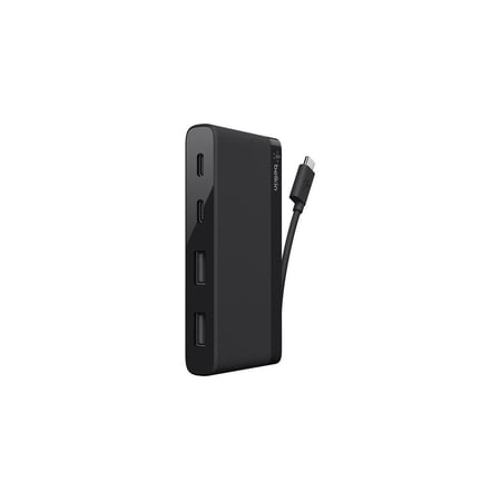 UPC: 0745883740758 | Belkin USB-C 4-Port Mini Hub (For Business / Bag & Label)
