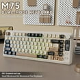 thumbnail image 2 of ZIYOU LANG M75 Bluetooth Keyboard, 2 of 10