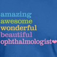 thumbnail image 3 of CafePress - Ophthalmologist T Shirt - Men's Fitted T-Shirt, 3 of 4