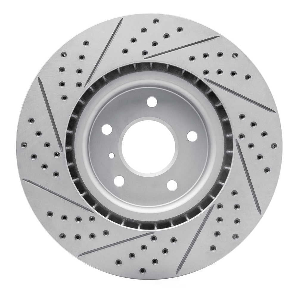 Dynamic Friction Company 830-68008R DFC Geoperformance Rotor - Drilled and Slotted
