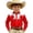 AA~Red78, variant on Hiijoy Long Sleeve Cowboy Shirt for Boys Vintage Button Down Western Shirt, Sizes 4-5