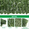 thumbnail image 2 of Zimtown 39"x119" Artificial Faux Ivy Hedge Privacy Fence Screen, 2 of 12