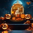 thumbnail image 5 of Clearance Sale! Large Flying Ghost Hanging Decoration 61 Inch, Flowing White Robe Halloween Prop for Porch Tree Indoor Outdoor, 5 of 7
