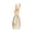 Champagne-colored, variant on WYZCTTD 4.1 Inch Crystal Rabbit Figurine, Small Bunny Statue Collectible, Decorative Easter Hare Mascot Animal Art Paperweight