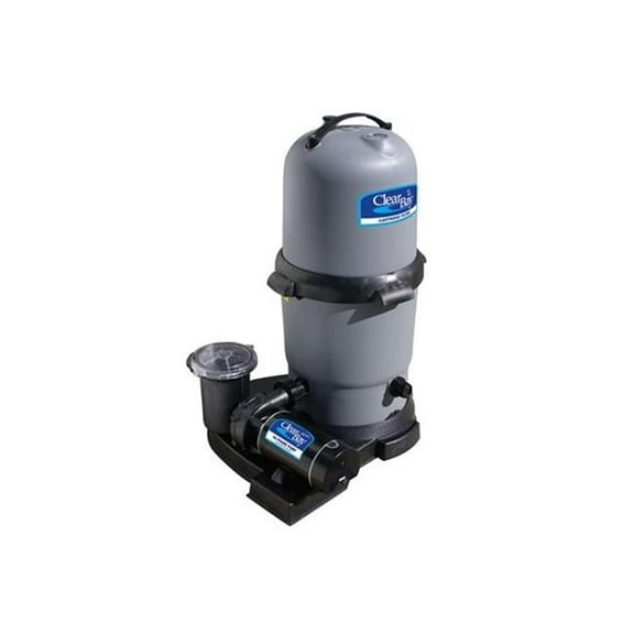 Waterway 52051476S ClearWater Cartridge Filter System with 1.5HP Pump – 100 sq ft, Multicolor