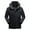 Black, variant on Men's Waterproof 3-in-1 Ski Snow Jacket Puffer Liner Insulated Winter Coat Mountain Warm Hooded Snowboarding Raincoat Jackets Black,XXXXL