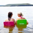 thumbnail image 6 of TRC Recreation Lazy Bunz Foam Saddle Pool Lounger Float, 2 Pack, Yellow, 6 of 9