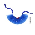 thumbnail image 3 of Chmadoxn Independence Day Pet Costume Set, 4th of July Dog Cat Tutu Skirt Hat Headband, Red White and Blue Patriotic Stars Stripes Outfit for Small Medium Dogs, Memorial Day Party, 3 of 6