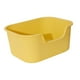 thumbnail image 2 of Caja de arena abierta Yinane Inodoro Portátil para gatos A Prueba de Salpicaduras amarillo, 2 of 8