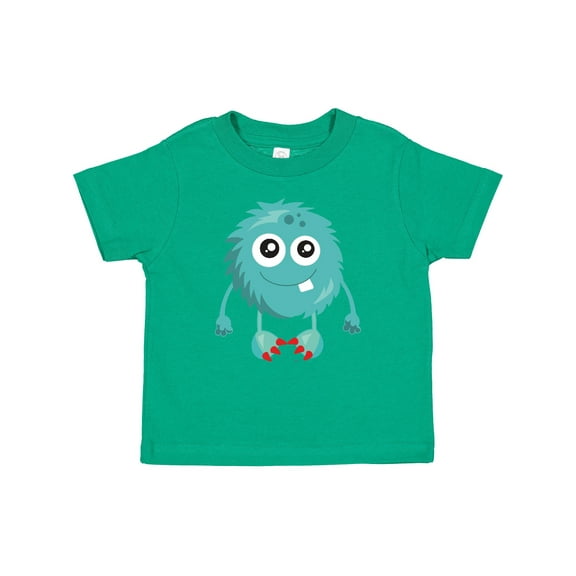 Inktastic Furry Monster, Blue Monster, Cute Monster, Silly Boys or Girls Baby T-Shirt