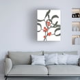 thumbnail image 3 of Emma Scarvey 'Color Block Berry Branch III' Canvas Art, 3 of 3