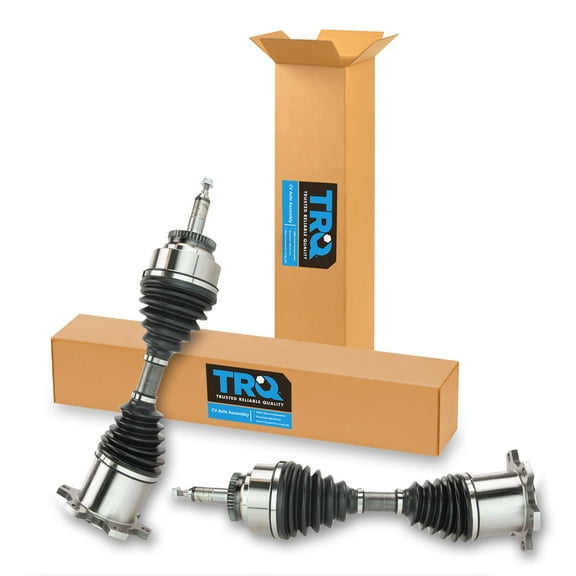 TRQ New CV Axle Shaft Assembly Front Pair Set for Expedition F150 LT Navigator CSA82443