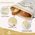thumbnail image 3 of Bolsas reutilizables para pan SnailBread XL 33 x 43 cm, 2 unidades, 3 of 6