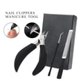thumbnail image 4 of Yosoo Stainless Steel Metal File Toe Finger Cuticle Nipper Nail Cutter Plier Scissors Manicure Tools,Stainless Steel Nail Clippers, Manicure Tool Kit, 4 of 9