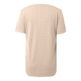 thumbnail image 3 of SNKSDGM Women's Plus Casual Easter Shirt Going Out Tops for Women Long Sleeve Loose Womens T Shirts V Neck Short Sleeve Casual Tops Loose fit Basic Tees with Curved Hem Womens Shirts Plus Size Summer, 3 of 4
