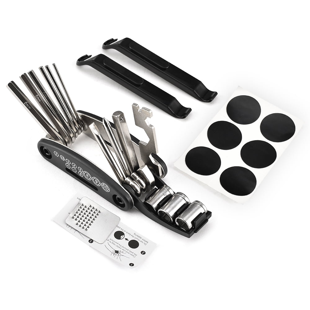 Details about   Tire Bicycle Repair Tool  Multifunction Tool Kit W/ Screwdriver Bike Accessories 