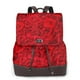 thumbnail image 1 of Disketp Red Rose Mochila de Cuero para Mujer, Bolso de Espalda Antirrobo con Estilo para Viaje, Trabajo y Uso Diario, 1 of 4