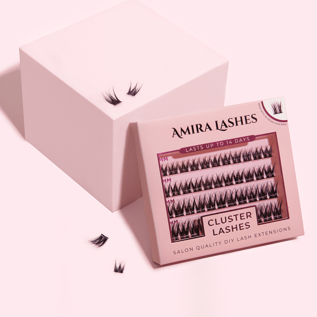 Amira Lashes Cluster Lashes - Flirty Flare 10-16MM