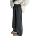 thumbnail image 1 of Pantalon à Jambe Grand, Style Sanitaire et Jambe Droite pour Filles avec Velours Côtelé et Confort Décontracté, 1 of 9