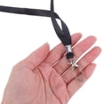 thumbnail image 5 of FRCOLOR 50pcs Black Lanyard Badge Holder Lanyard with Swivel Hook for Office Identification Badges Name Tag Holders Badge Holders, 5 of 8